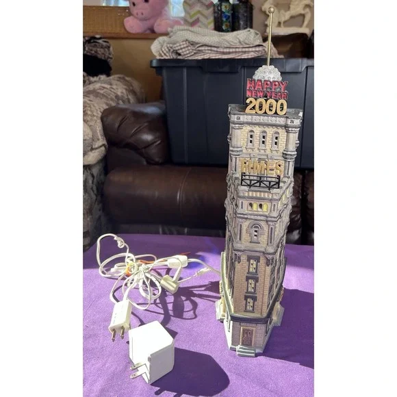 Dept 56 The Times Tower Times Square 2000 Special Edition Works See Desc. Xmas